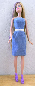 Barbie Blue Dress