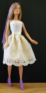 Barbie Sundress with Lace Skirt